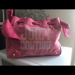 Juicy Couture Pink velvet bag
